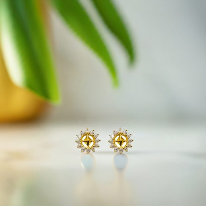 Star Flower Stud